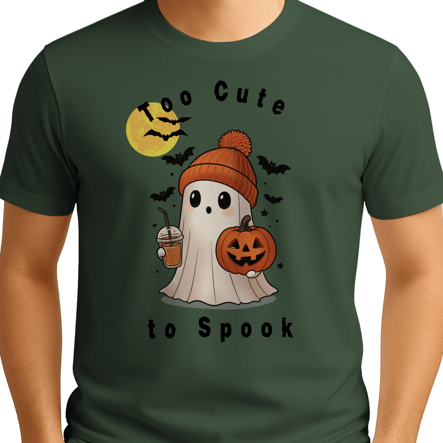 Too Cute To Spook Halloween Ghost