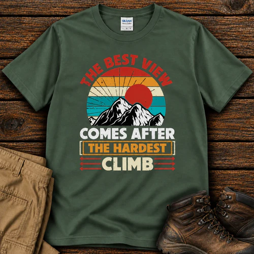 Best View Comes After Hardest Climb