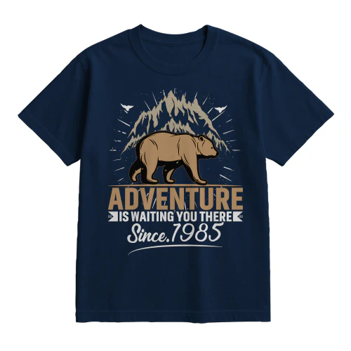 Adventure Awaits Bear Hiking Mountain shirts