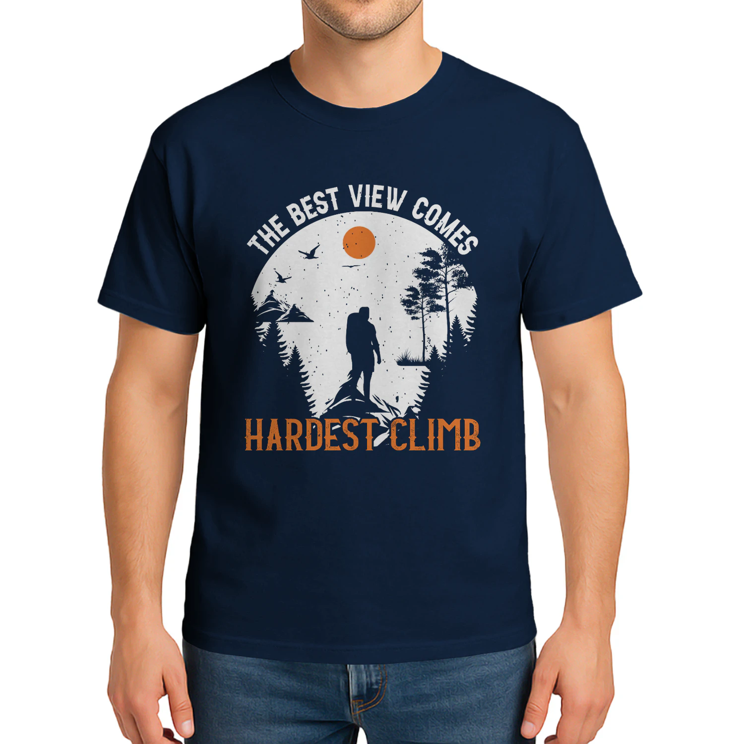 Hardest Climb - Hiking Mountain Vintage Adventure