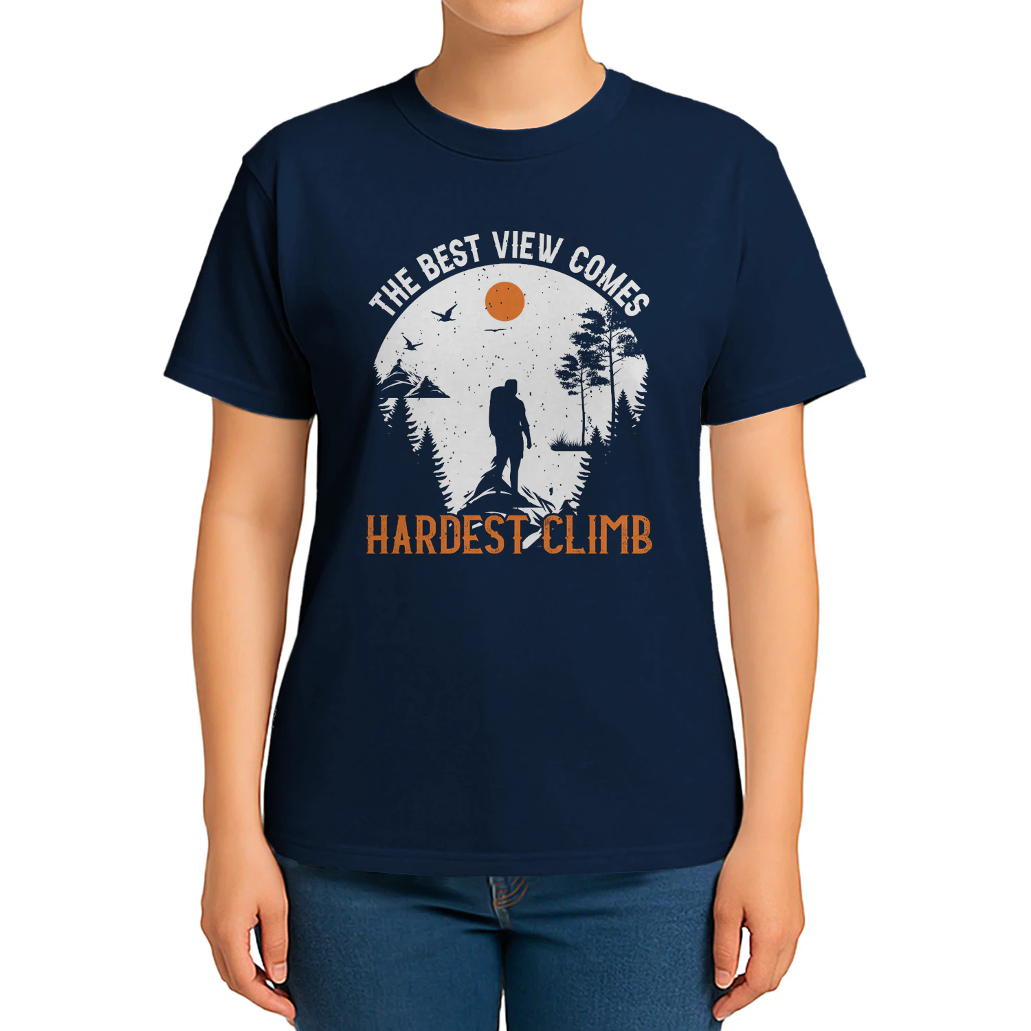Hardest Climb - Hiking Mountain Vintage Adventure