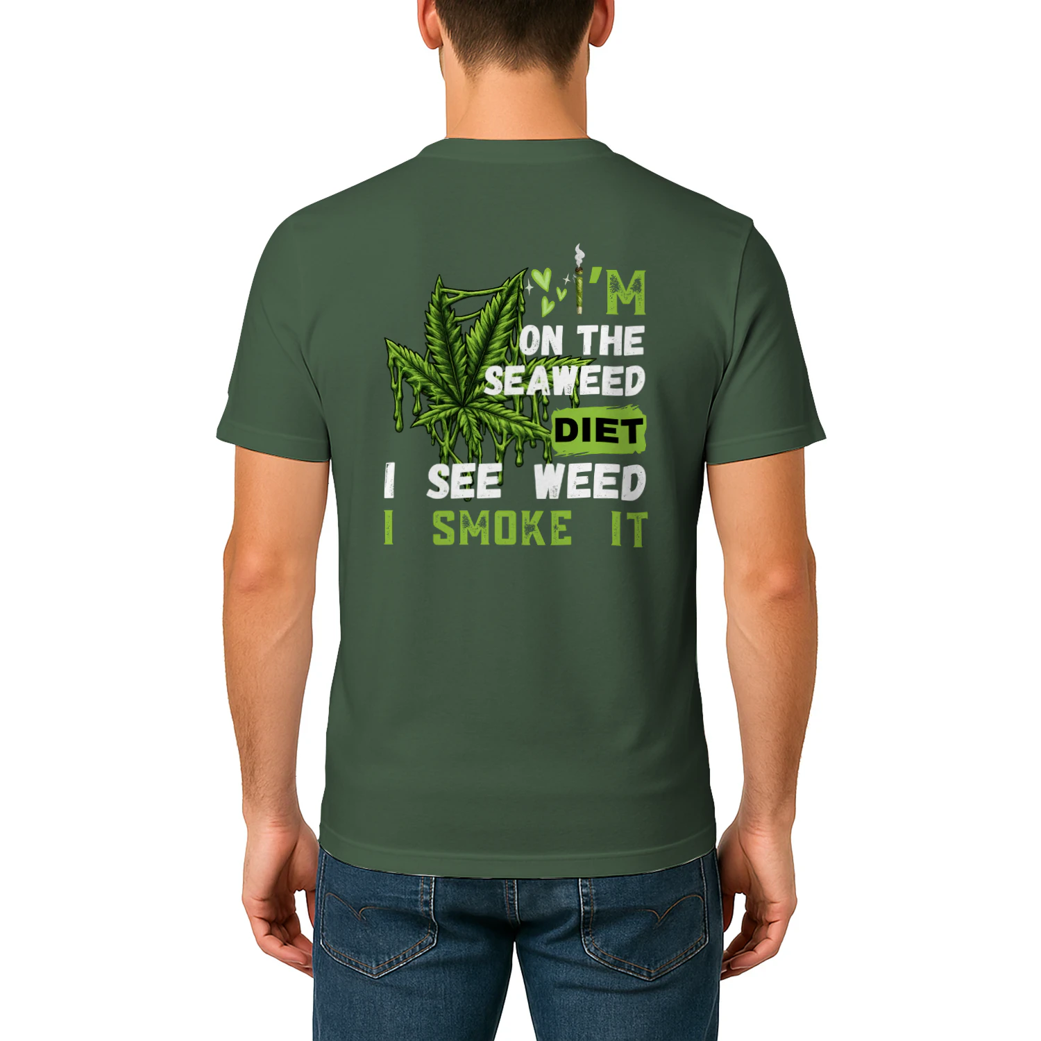 I'm On The Seaweed Diet Funny Smoker