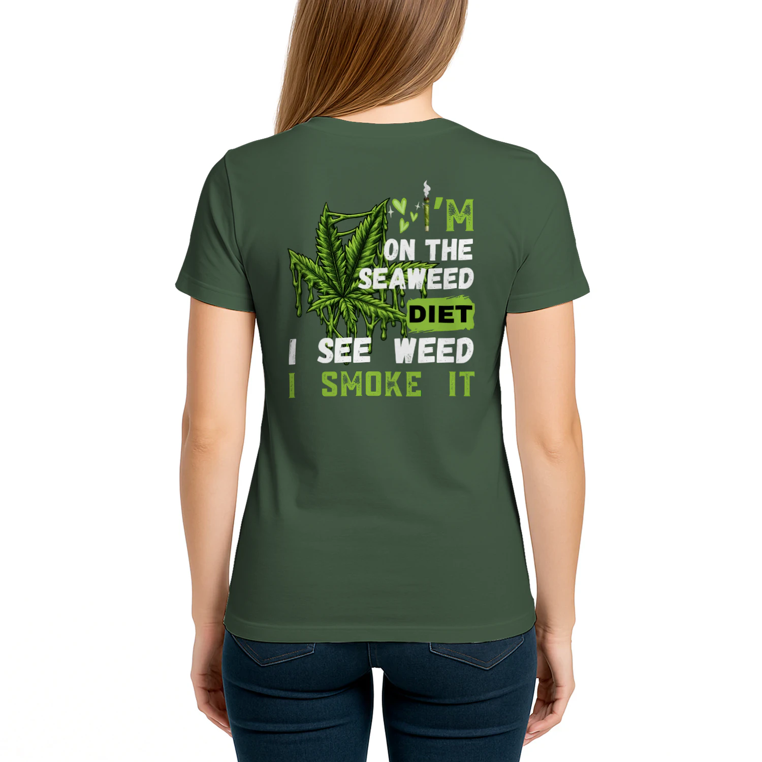 I'm On The Seaweed Diet Funny Smoker