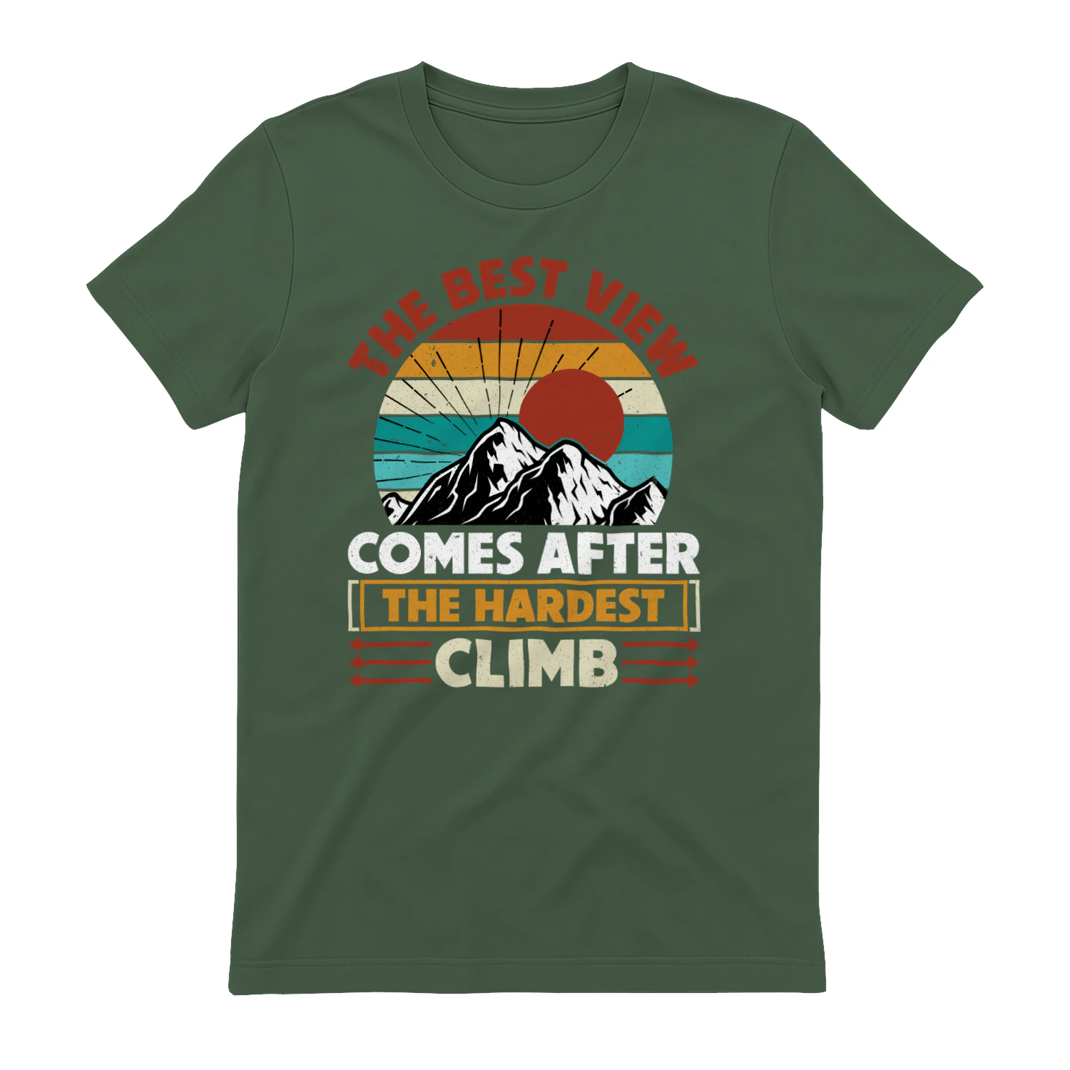 Best View Comes After Hardest Climb