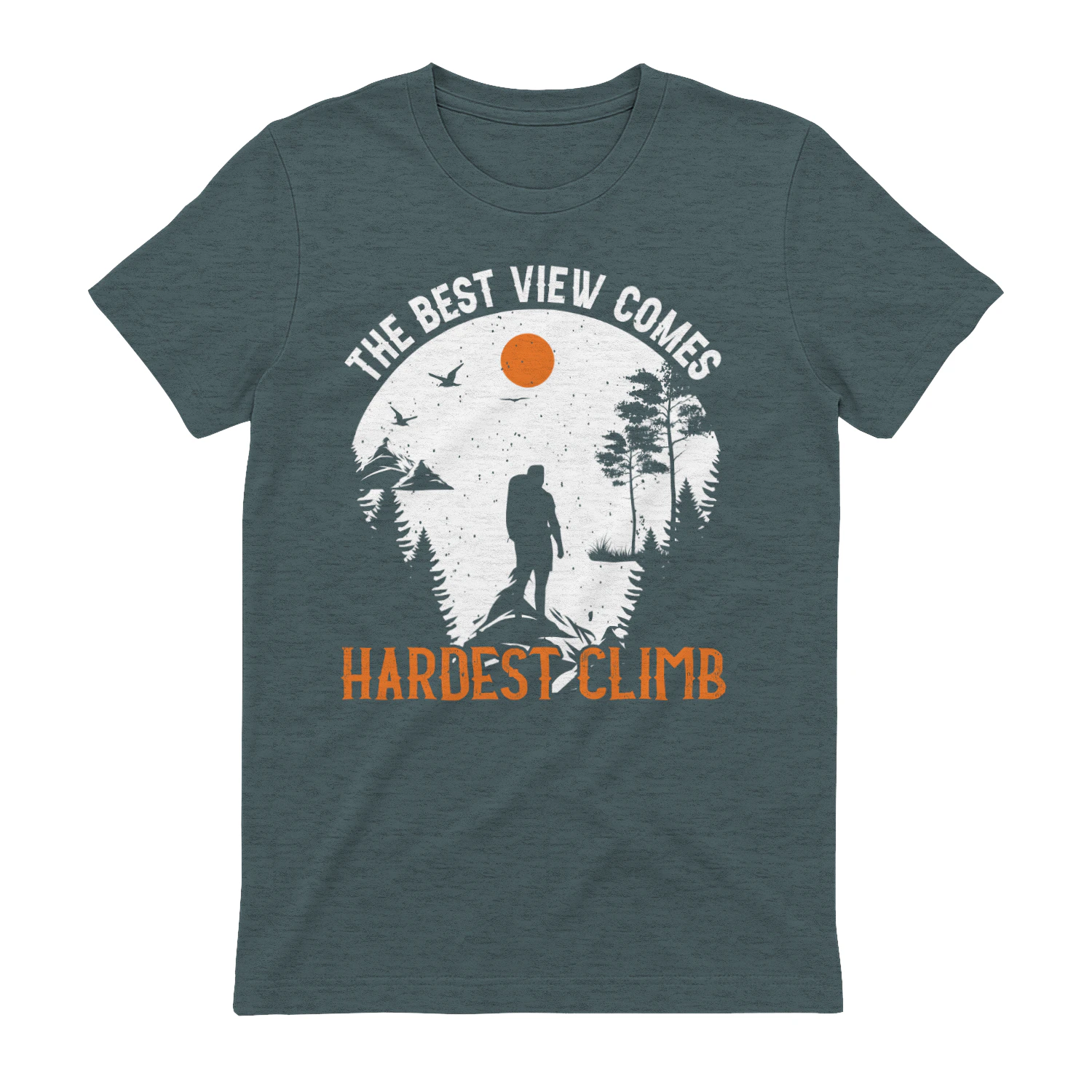 Hardest Climb - Hiking Mountain Vintage Adventure