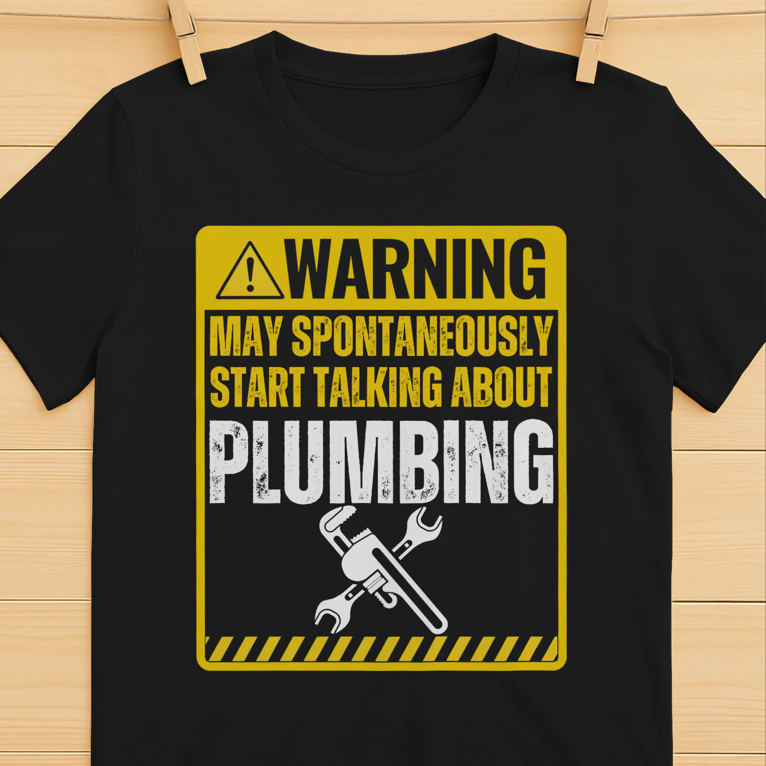 WARNING MAY SPONTANEOUSLY START TALKING ABOUT Plumber