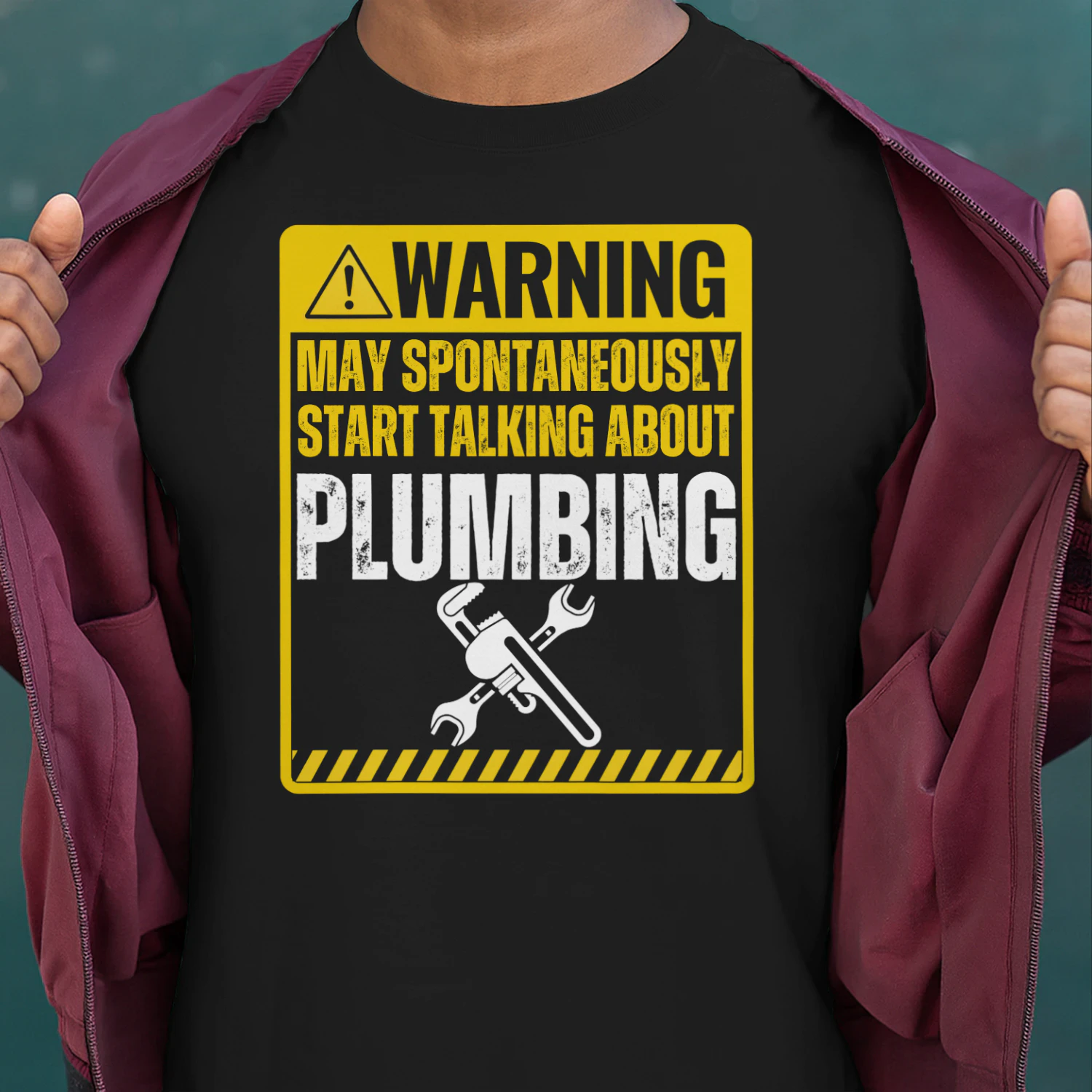 WARNING MAY SPONTANEOUSLY START TALKING ABOUT Plumber
