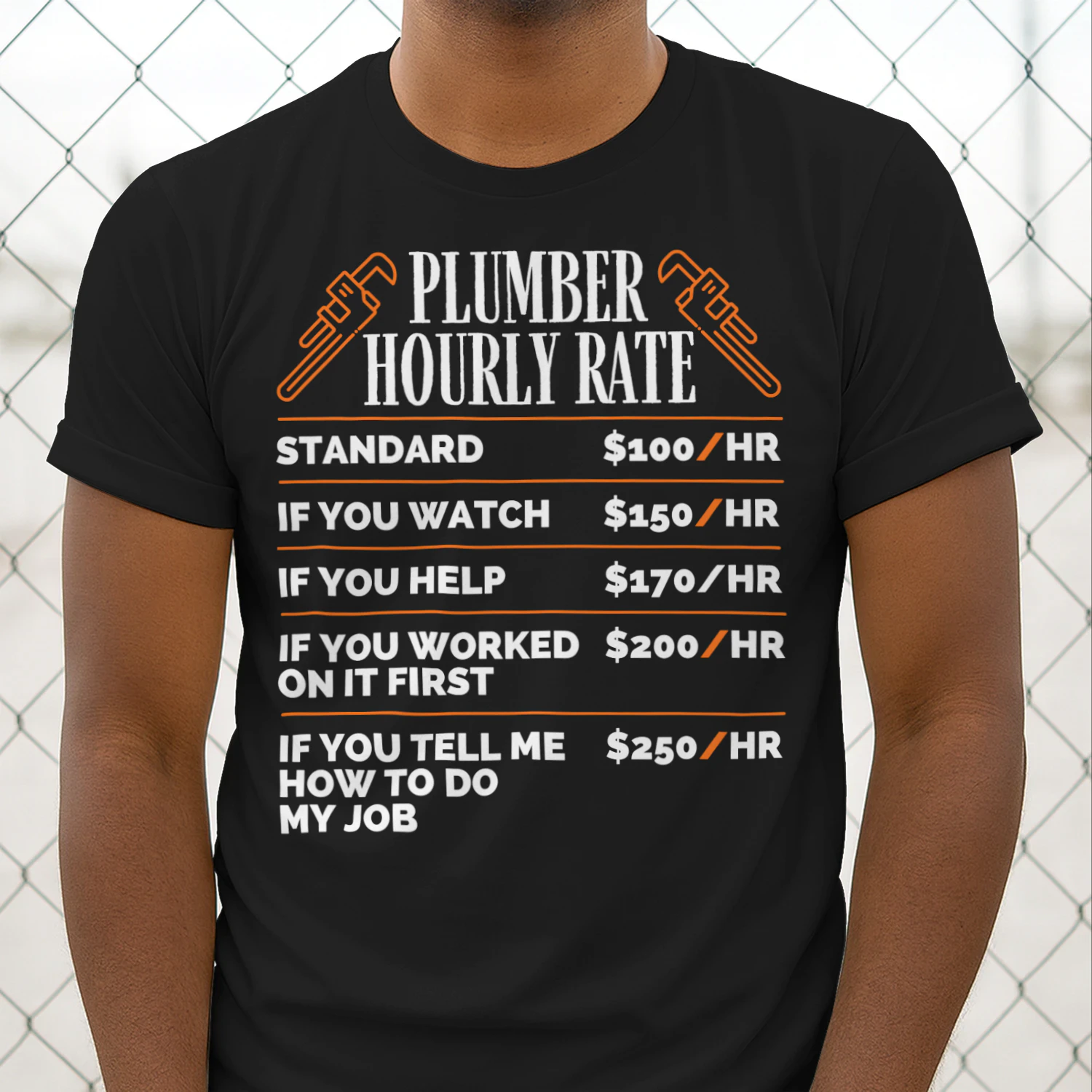 Plumber HOURLY RATE
