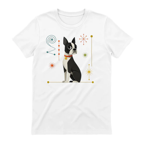 Retro Boston Terrier