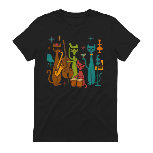 Retro Band Cats