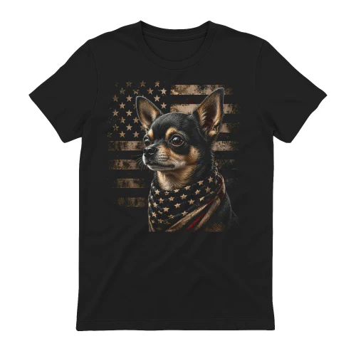 Patriotic Chihuahua Flag