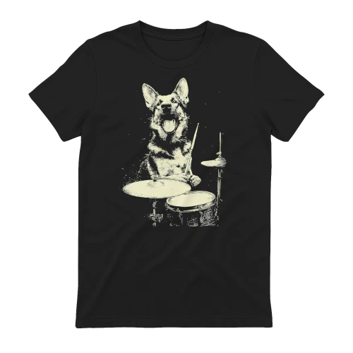 German Shepherd Drums