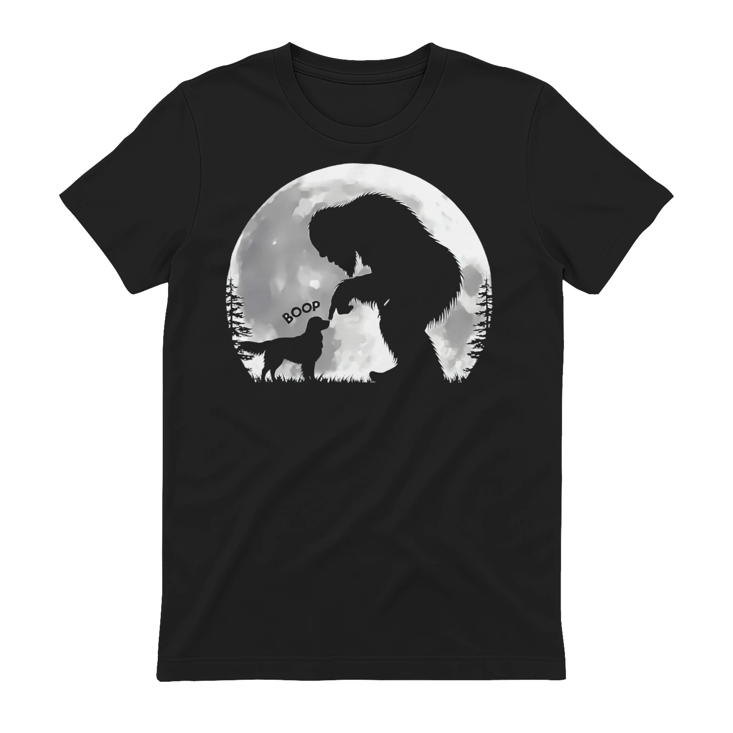 Bigfoot Boop Golden Retriever