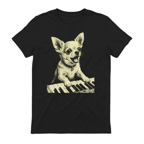 Chihuahua Playing Piano