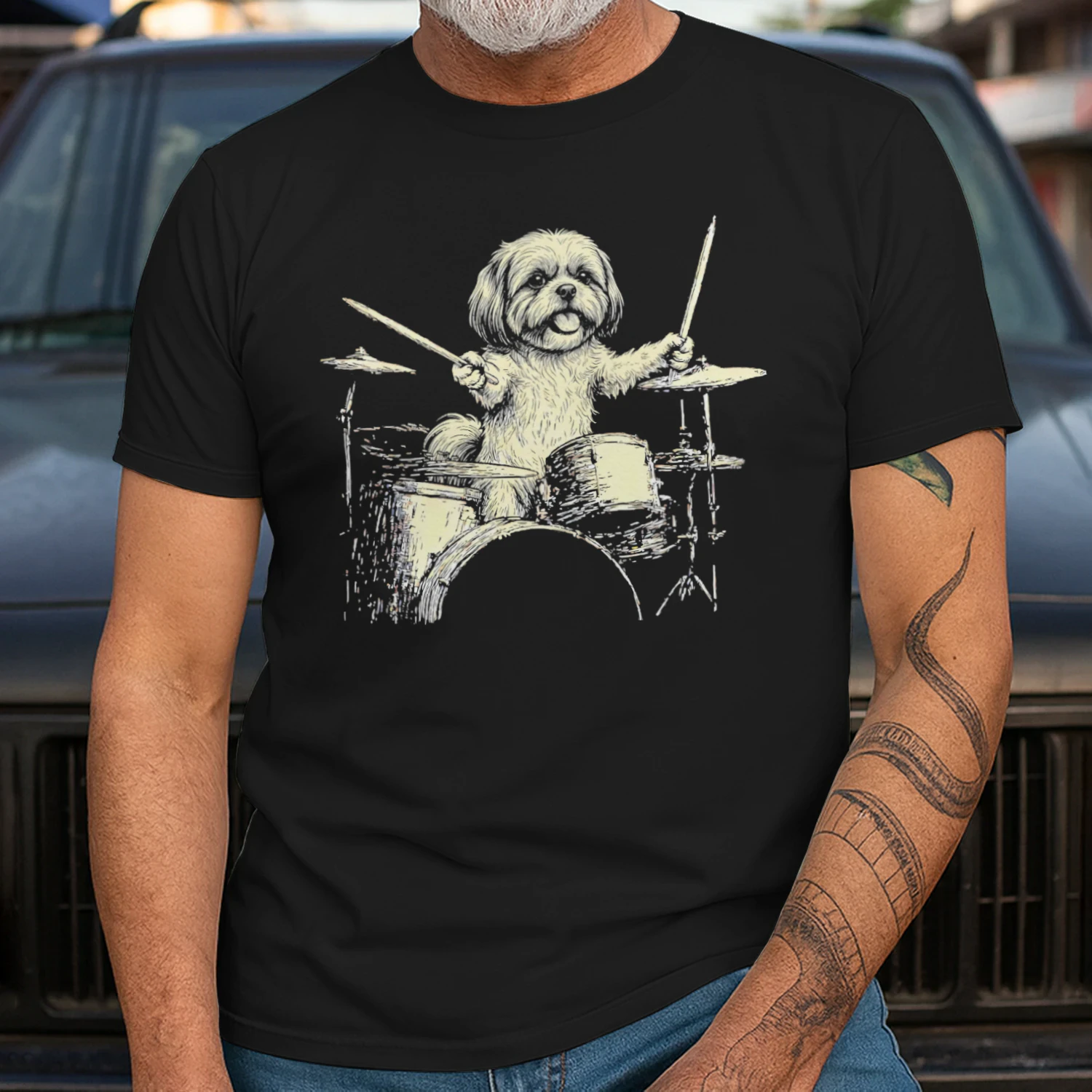 Shih Tzu Drums