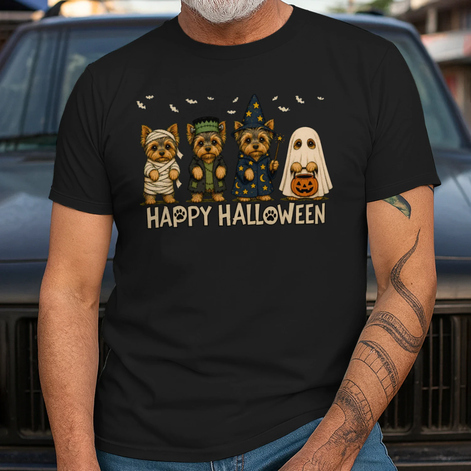 Halloween Yorkshire Terrier