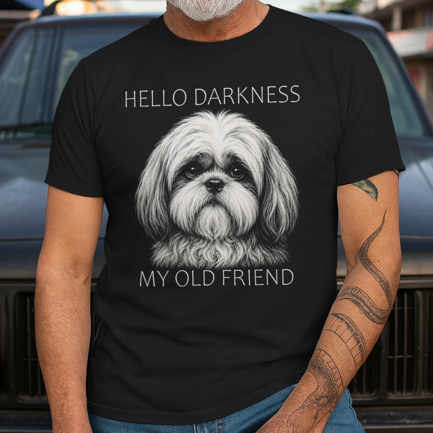 Darkness Shih Tzu