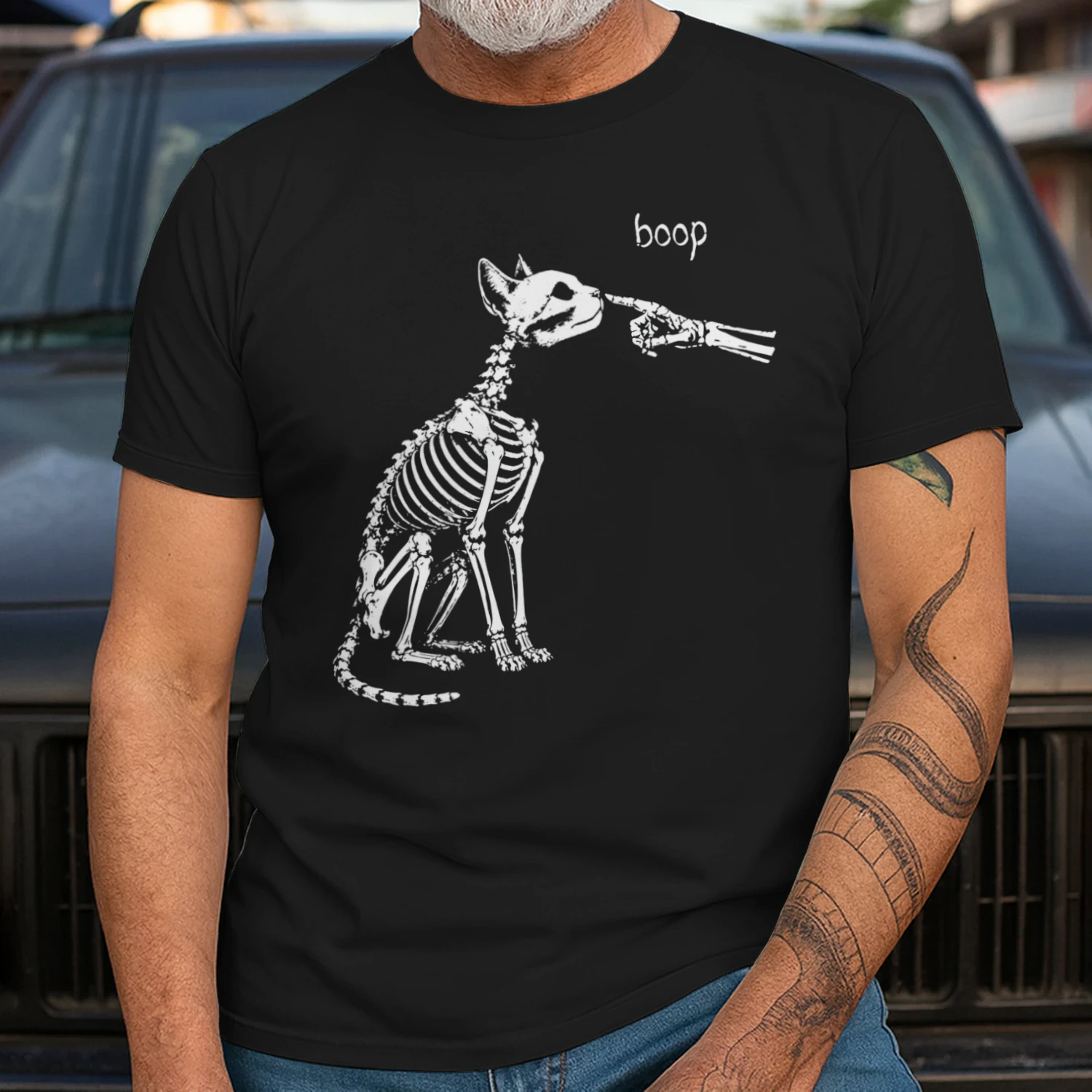 Cat Skeleton Boop