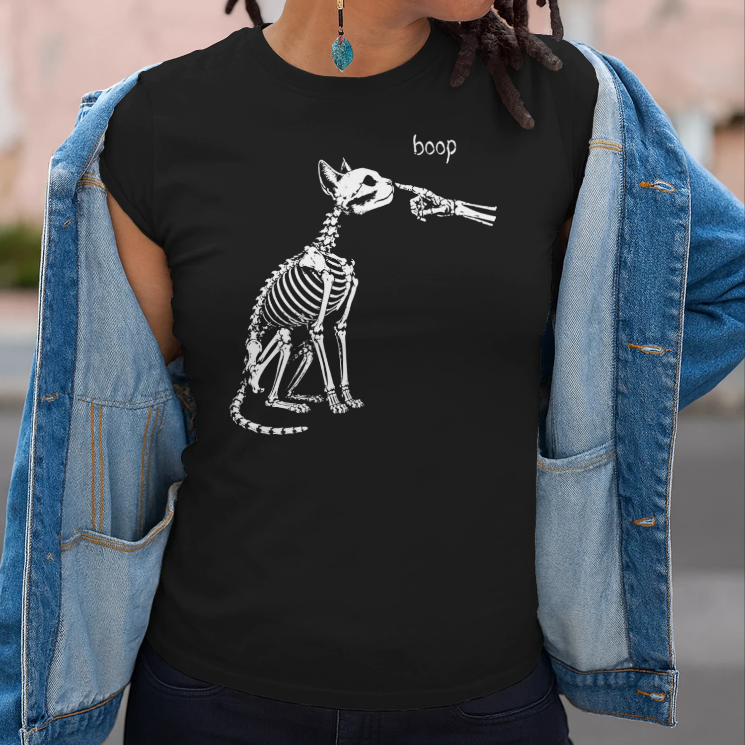 Cat Skeleton Boop