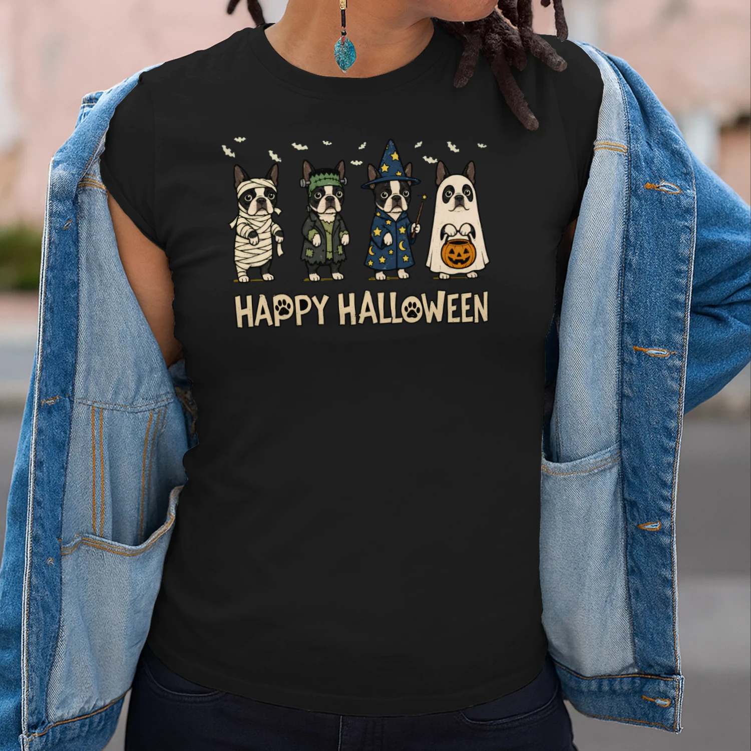 Halloween Boston Terrier