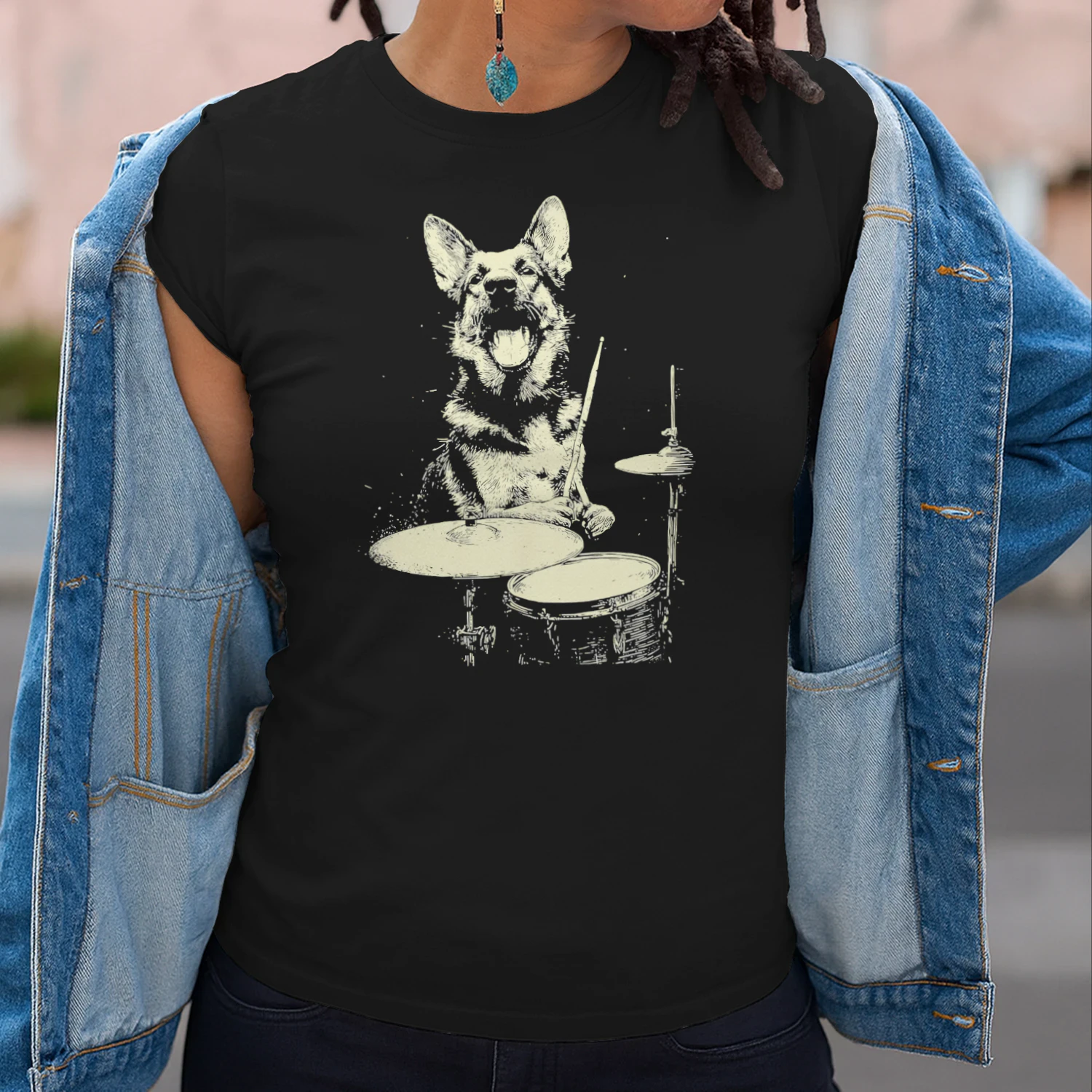 German Shepherd Drums