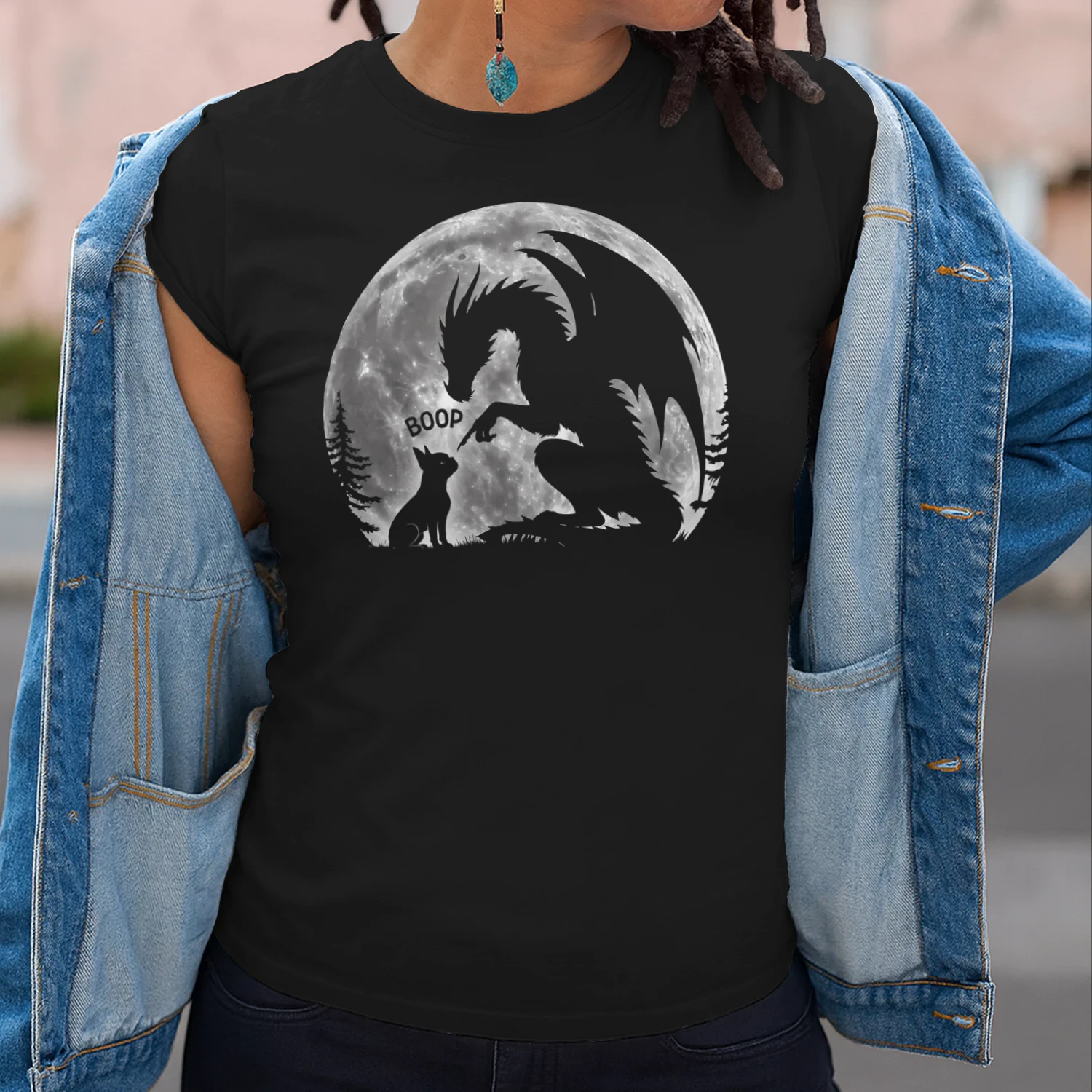 Dragon Boop Boston Terrier