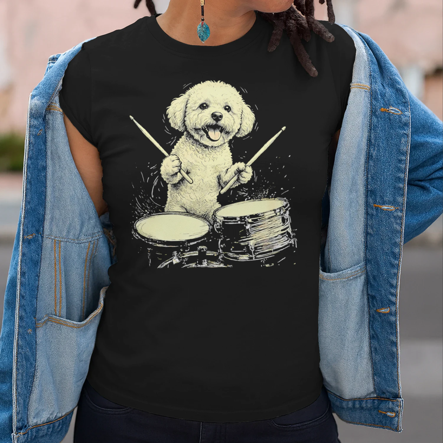 Bichon Frise Drums
