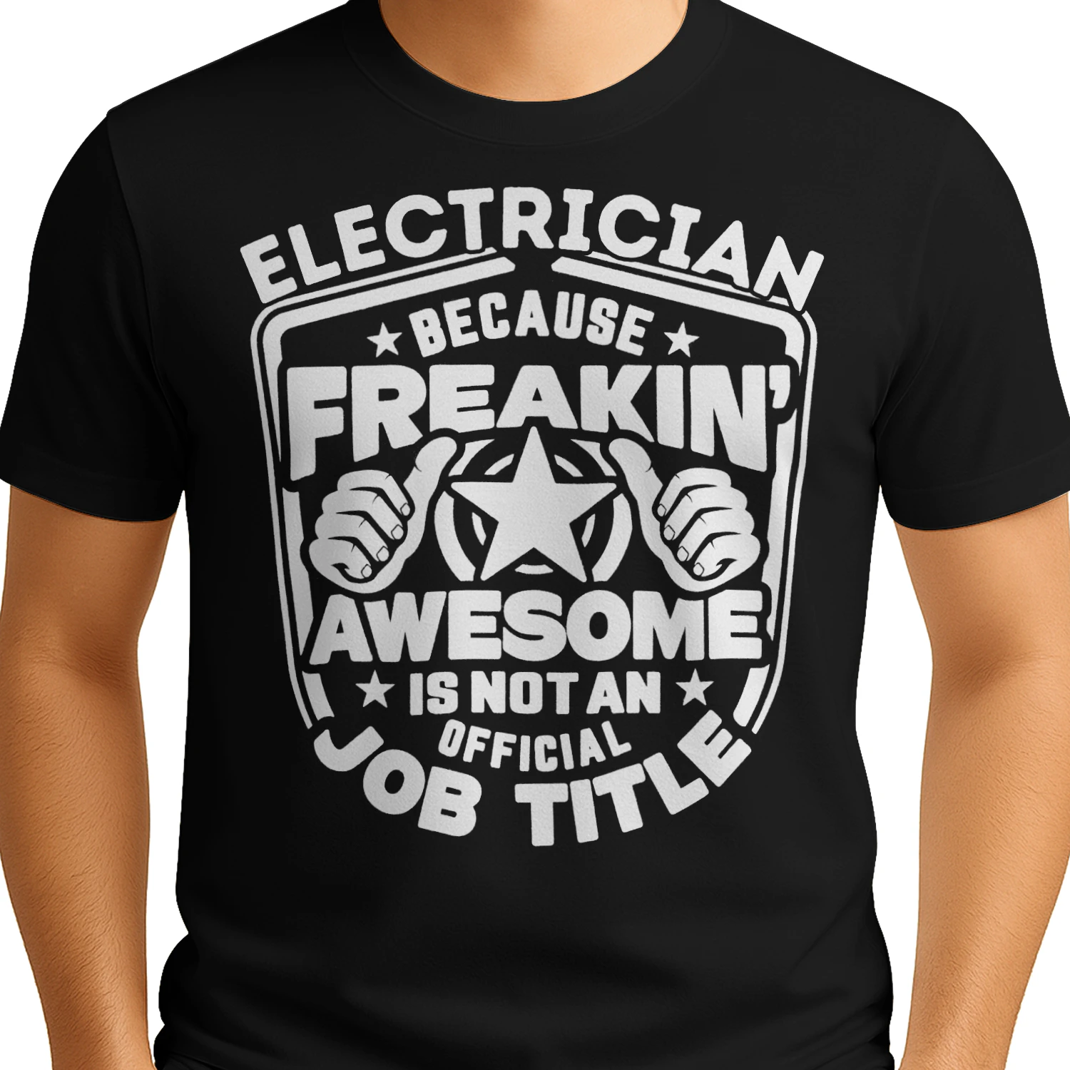 Electrician - Because Freakin Awesome Is Not An Official jobtitle