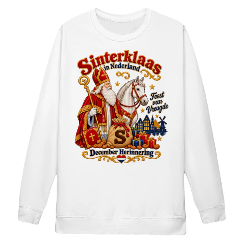 Sinterklaas & Zwarte Piet T-Shirt – Feestelijk Sinterklaasdesign Copy