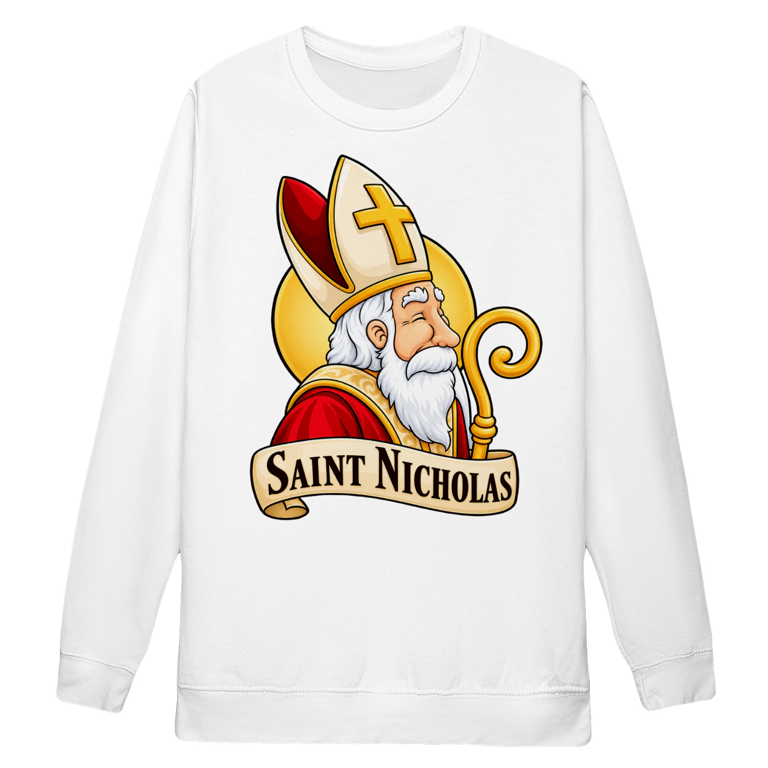 Saint Nicholas – Klassiek Sint-Nicolaas T-shirt