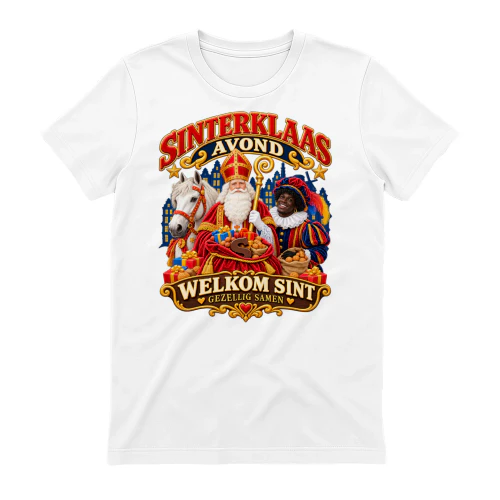 Sint Nicolaas Nederland – Sinterklaas Feest T-shirt
