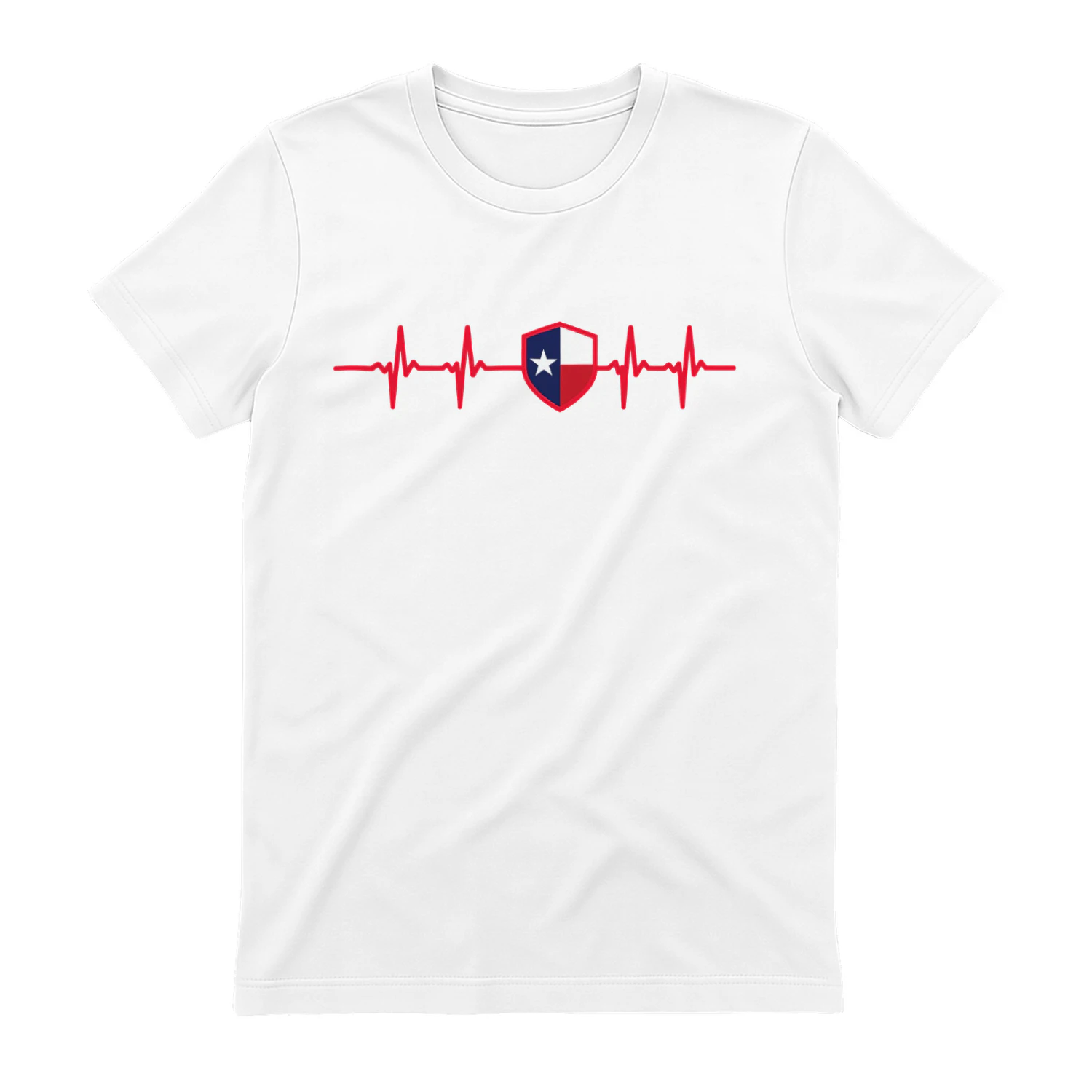 Texas Runs Through My Veins – Texas Pride T-Shirt