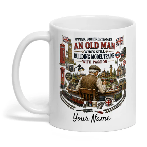 Never Underestimate An Old Man Building Model Trains With Passion