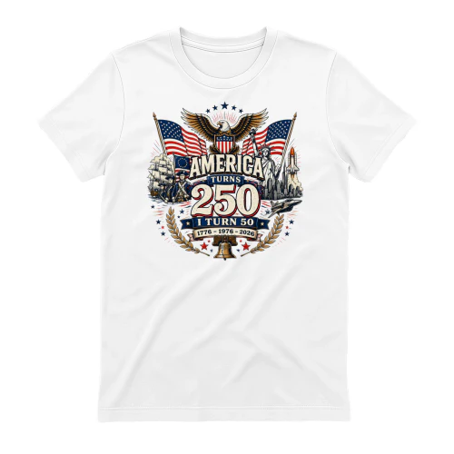 America turns 250. I turn 50