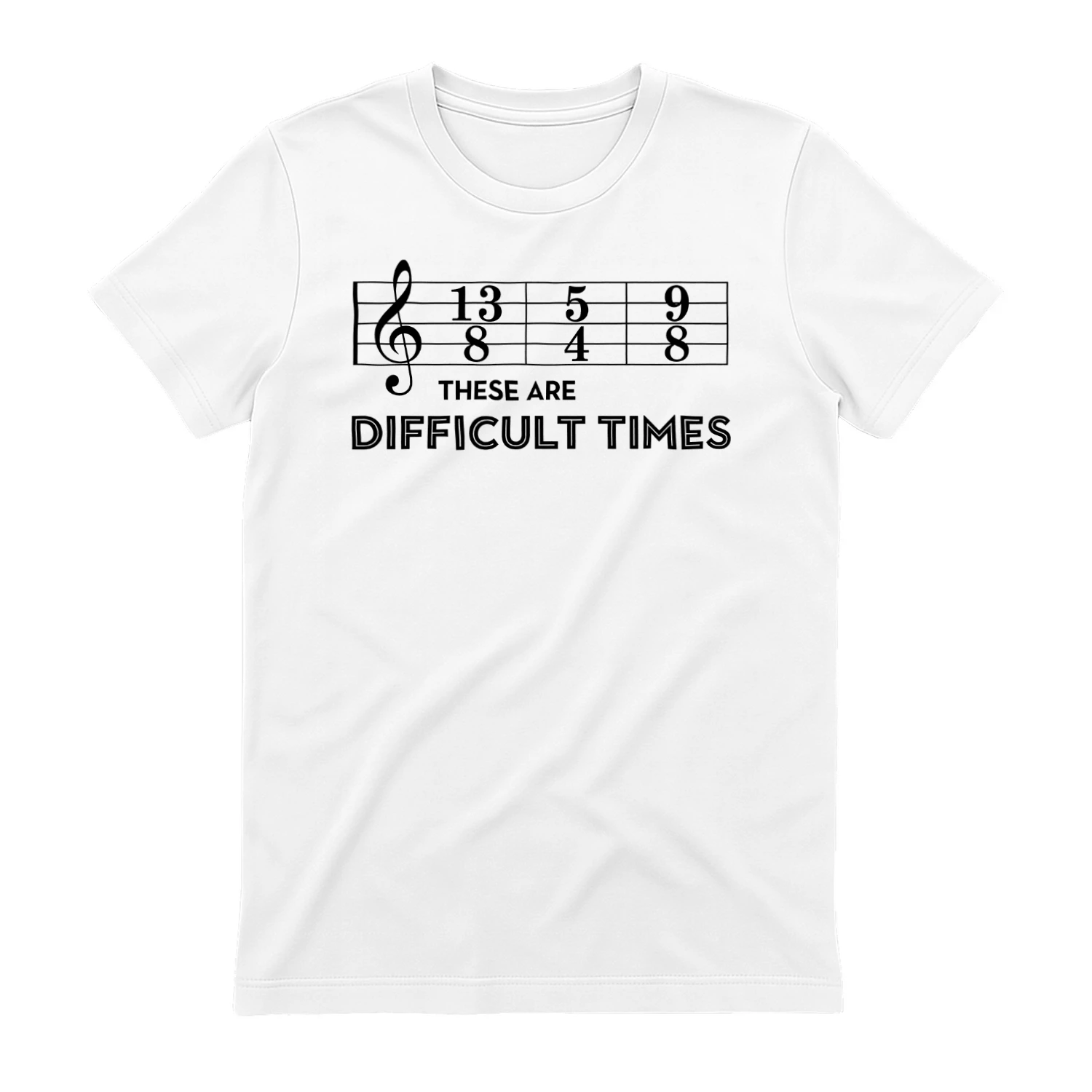 Sheet Music Joke These Are Difficult Times