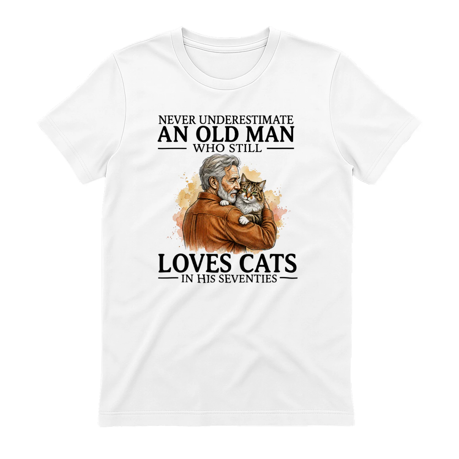 Never Underestimate An Old Man Who Still Loves Cats in His Seventies
