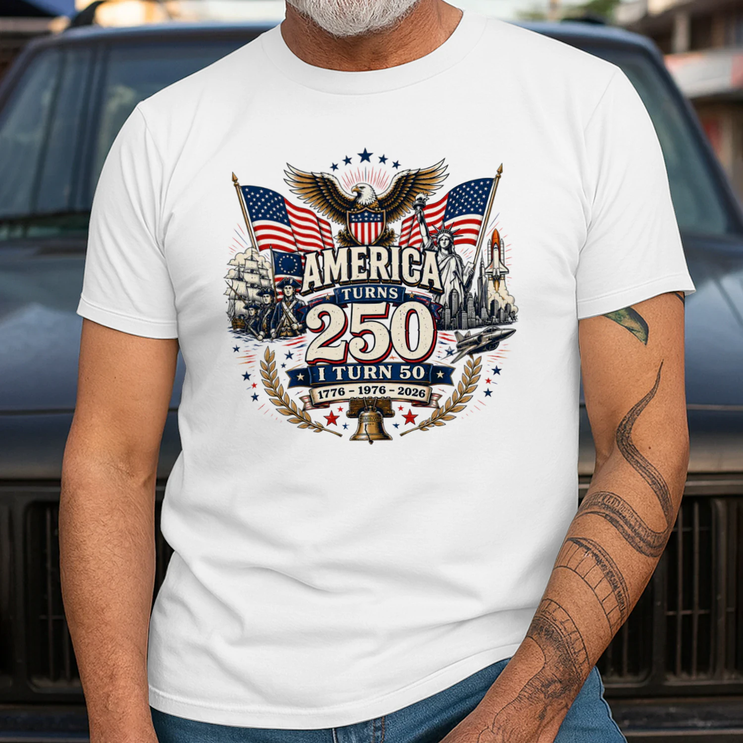 America turns 250. I turn 50