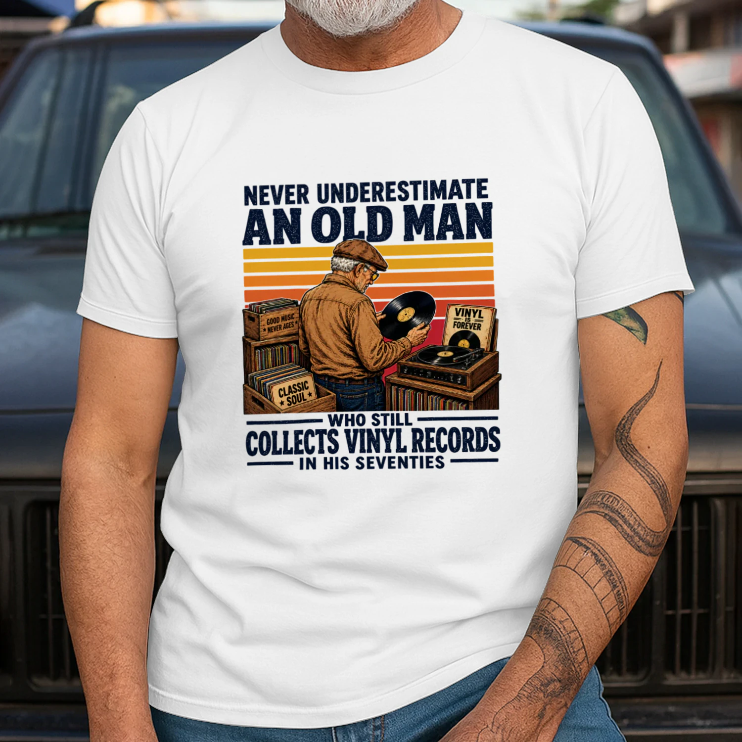 Collects Vinyl Records