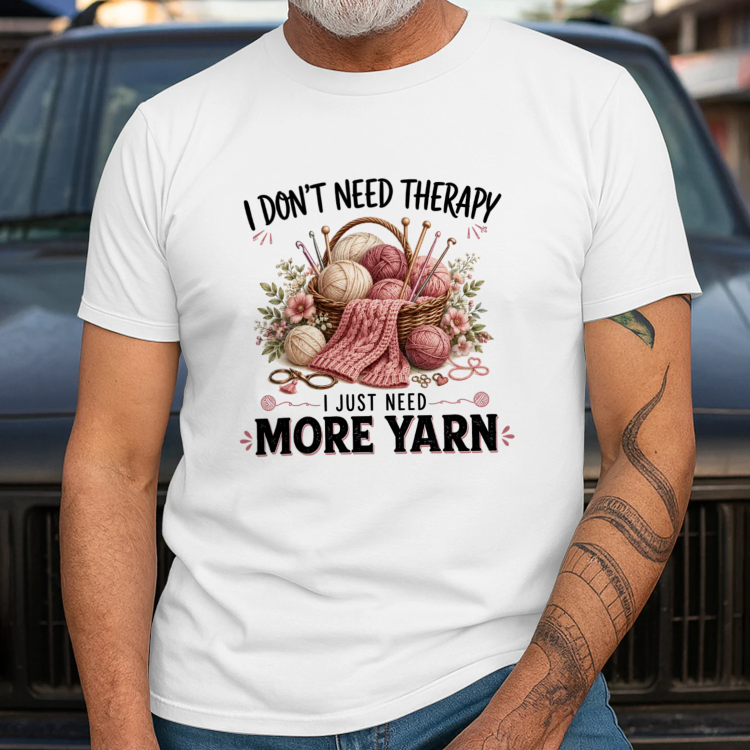 I DON'T NEED THERAPY, I JUST NEED MORE YARN