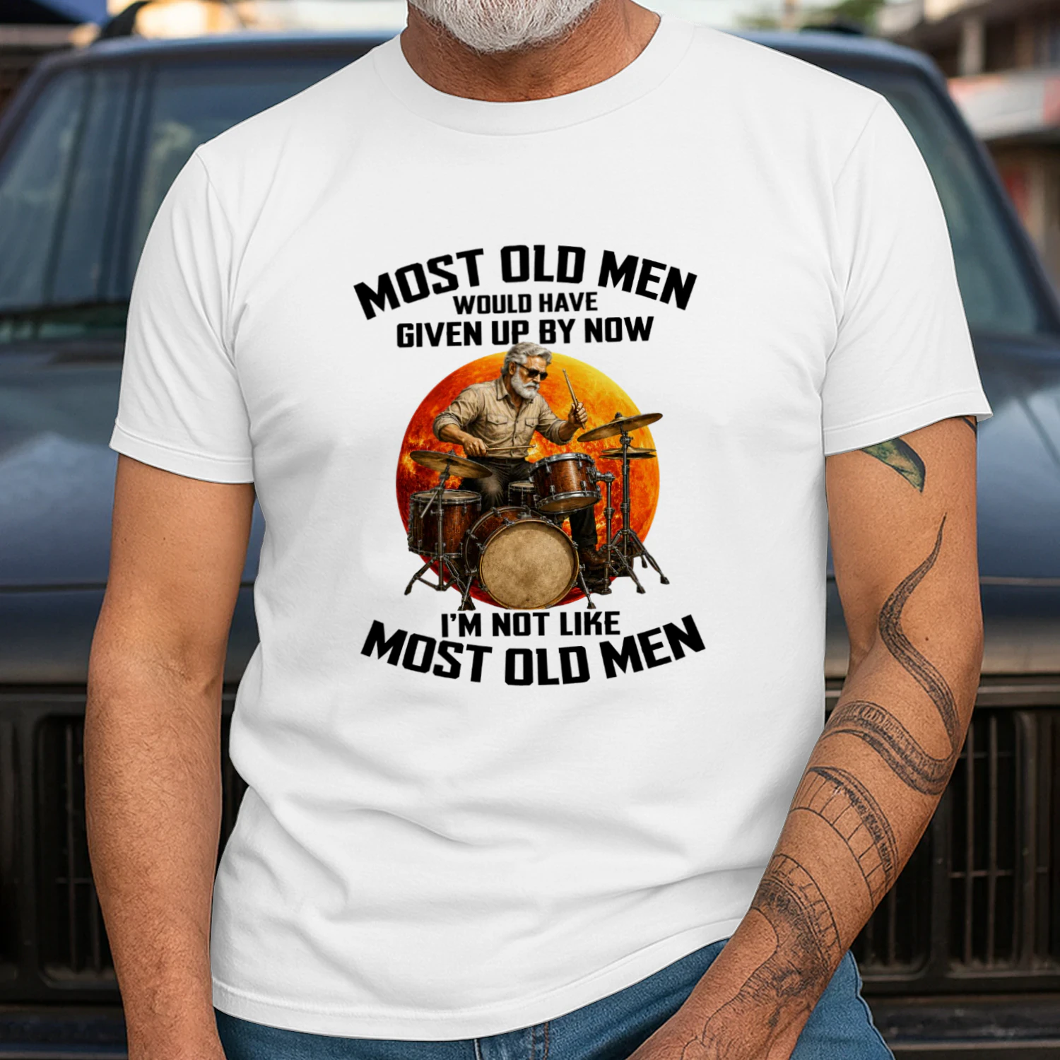 Drum-I'm Not Like Most Old Man
