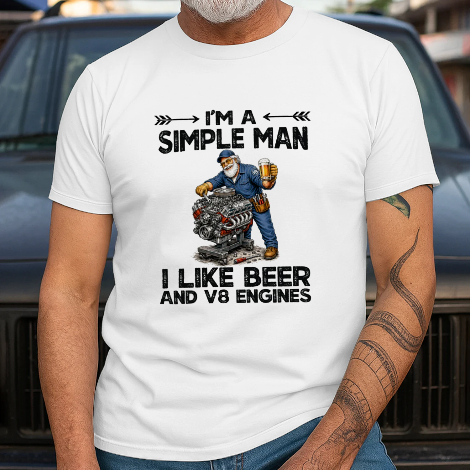 I am a simple man. I like beer and v8 engines