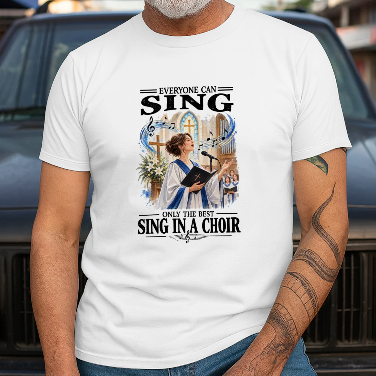 Everyone can sing, only the best sing in a choir