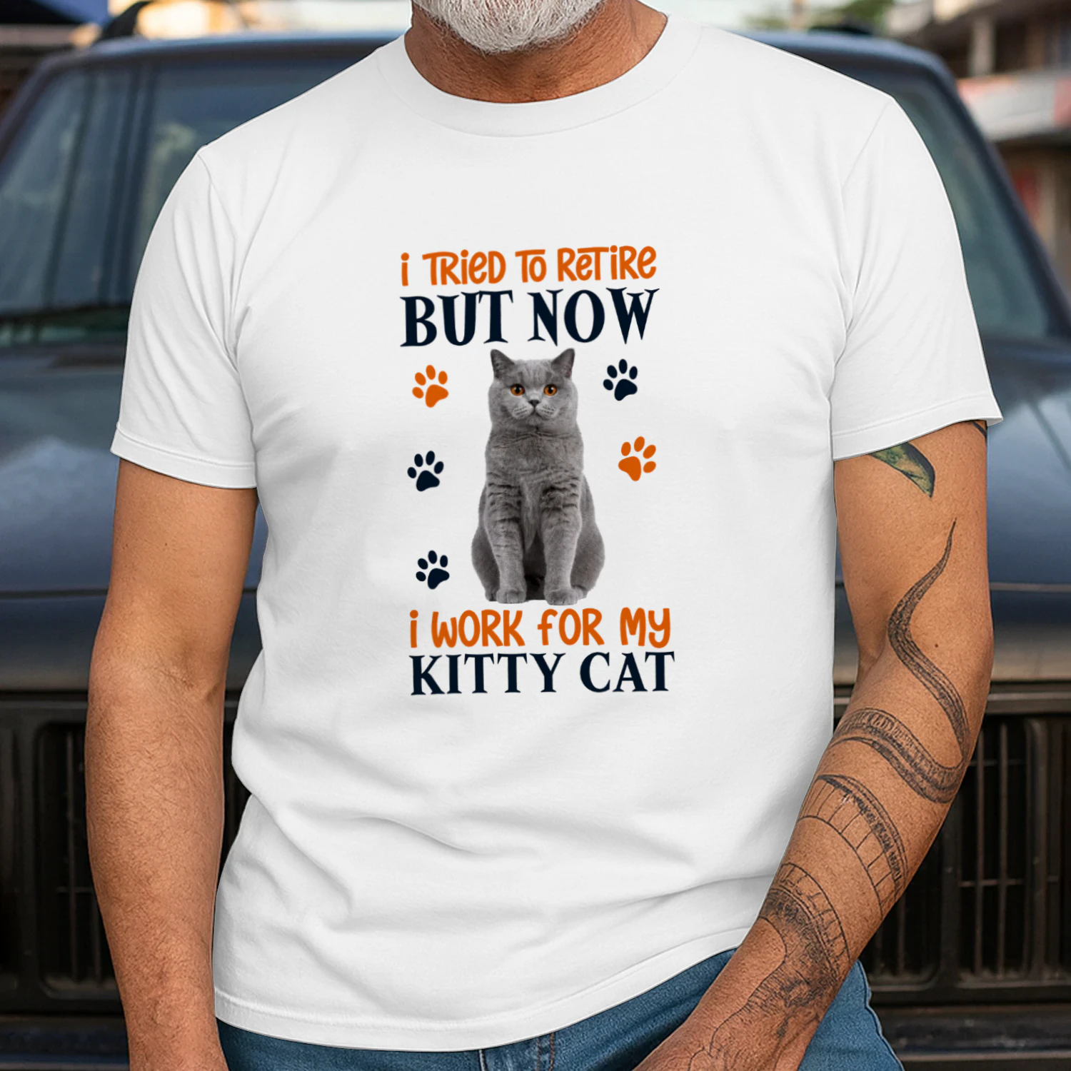 I Tried To Retire But Now I Work For My British Shorthair