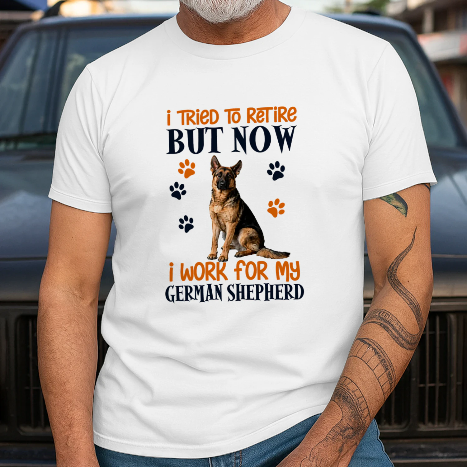 I Tried To Retire But Now I Work For My German Shepherd