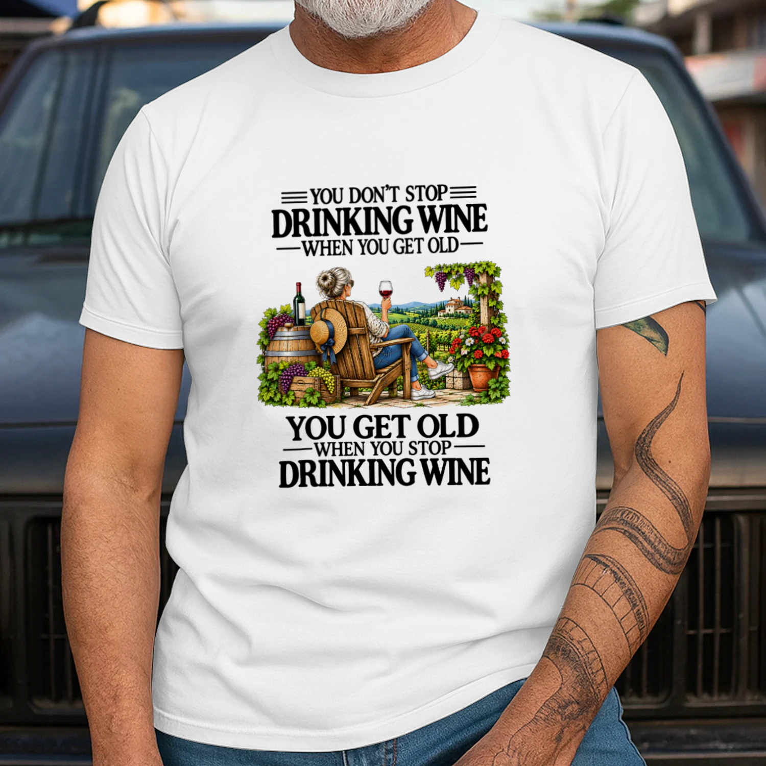 Don't Stop Drinking Wine When You Get Old
