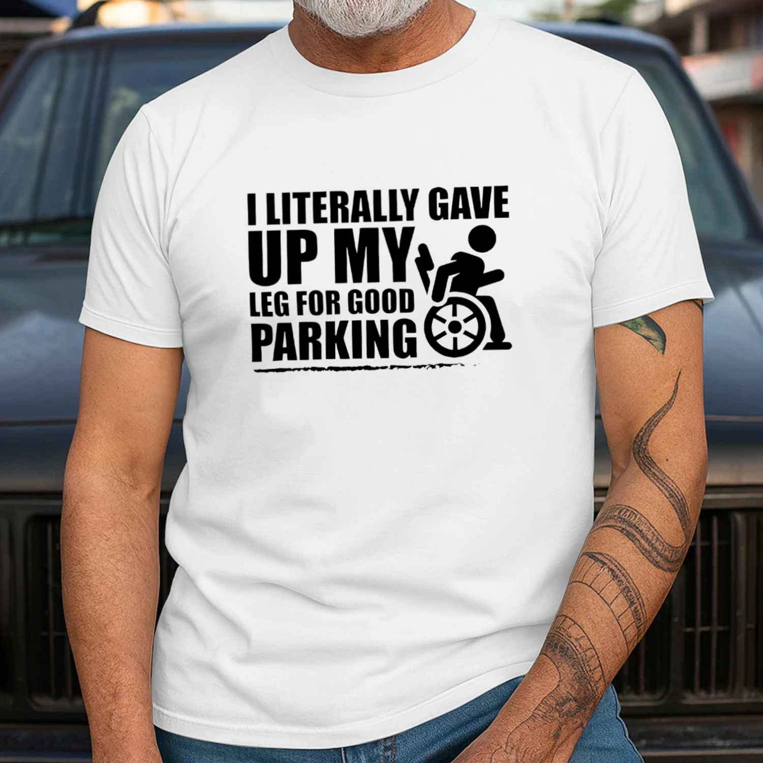 Limb Loss - I literally gave up my leg for good parking