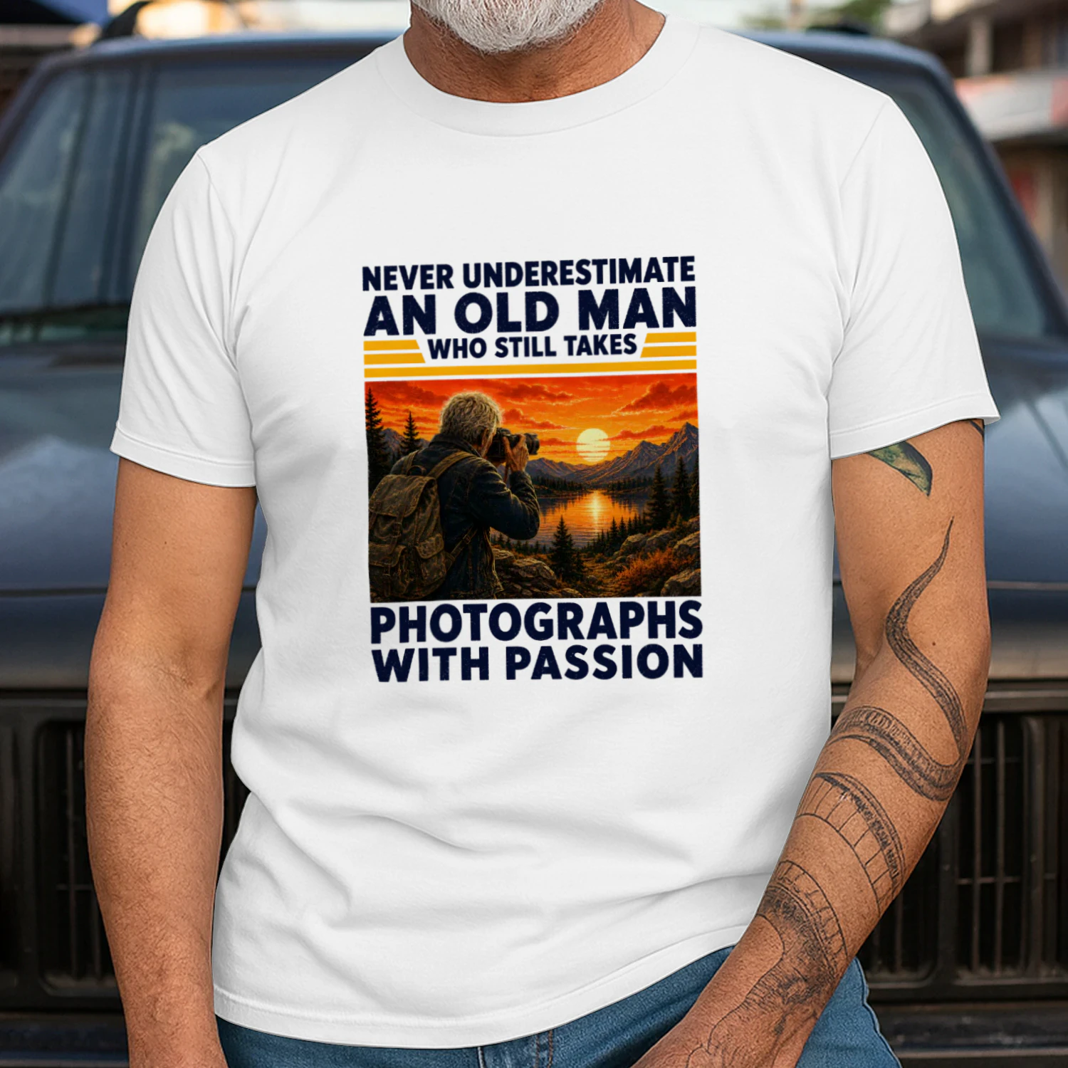 Never underestimate an old man who still takes photographs with passion