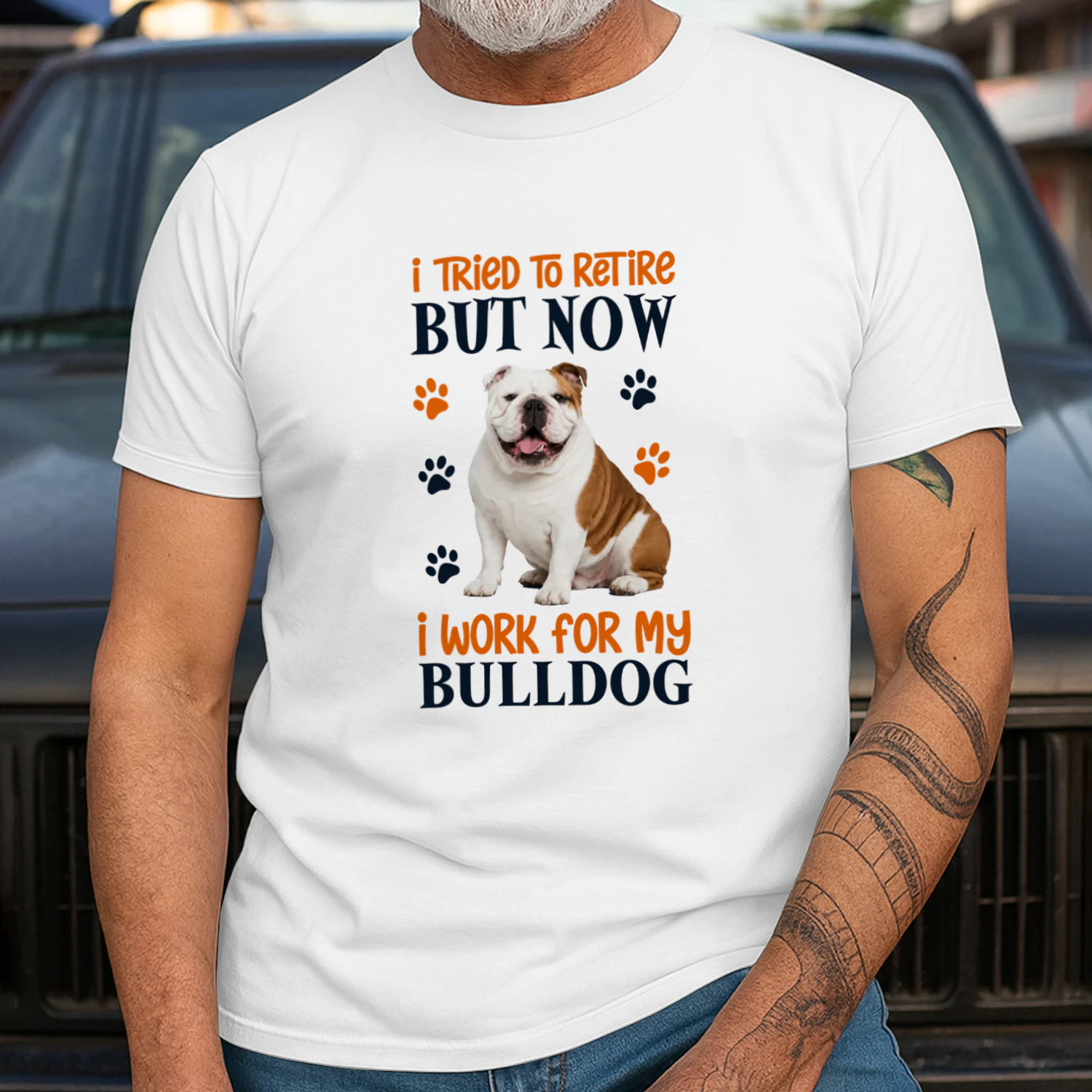 I Tried To Retire But Now I Work For My Bulldog