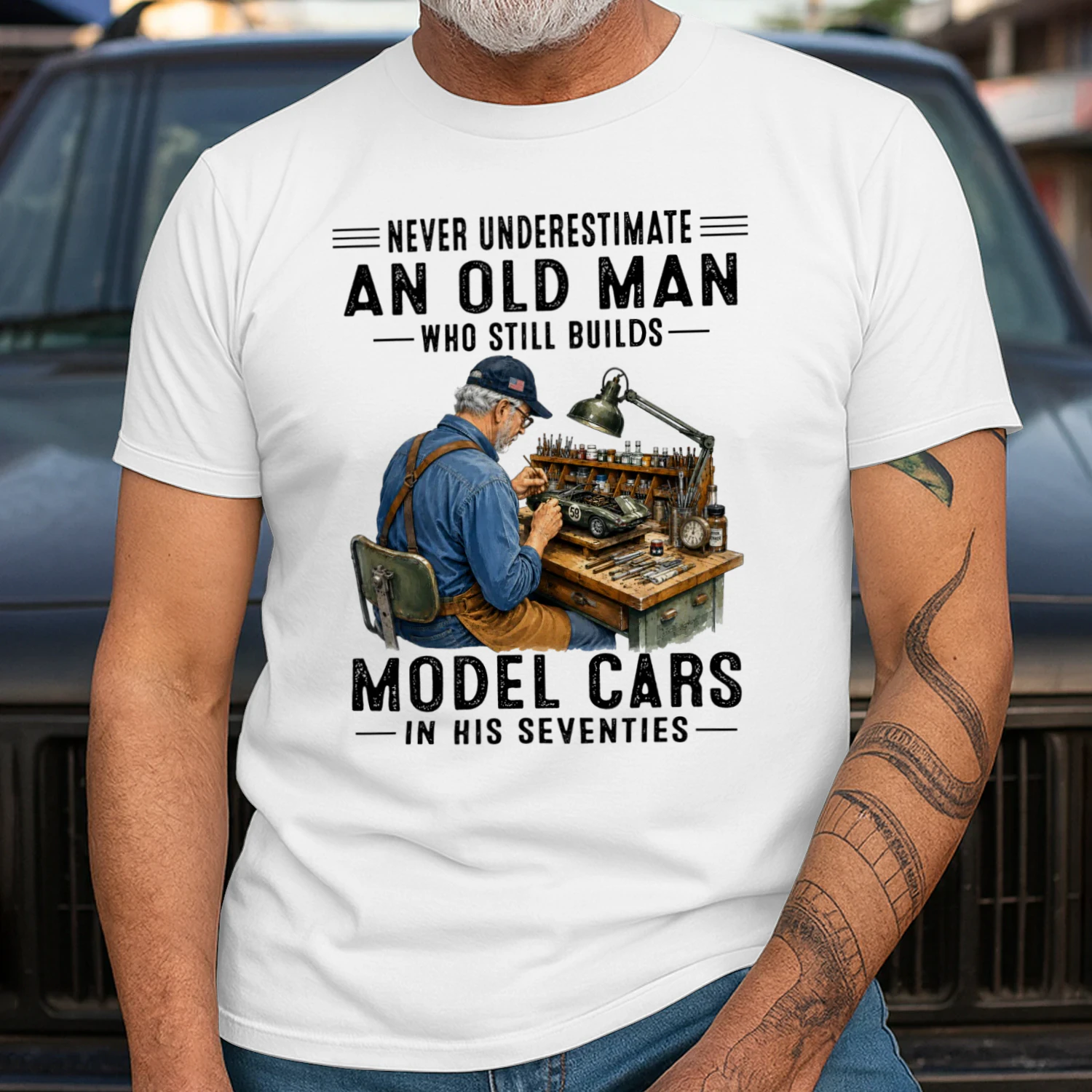 Still Builds Model Cars In His Seventies