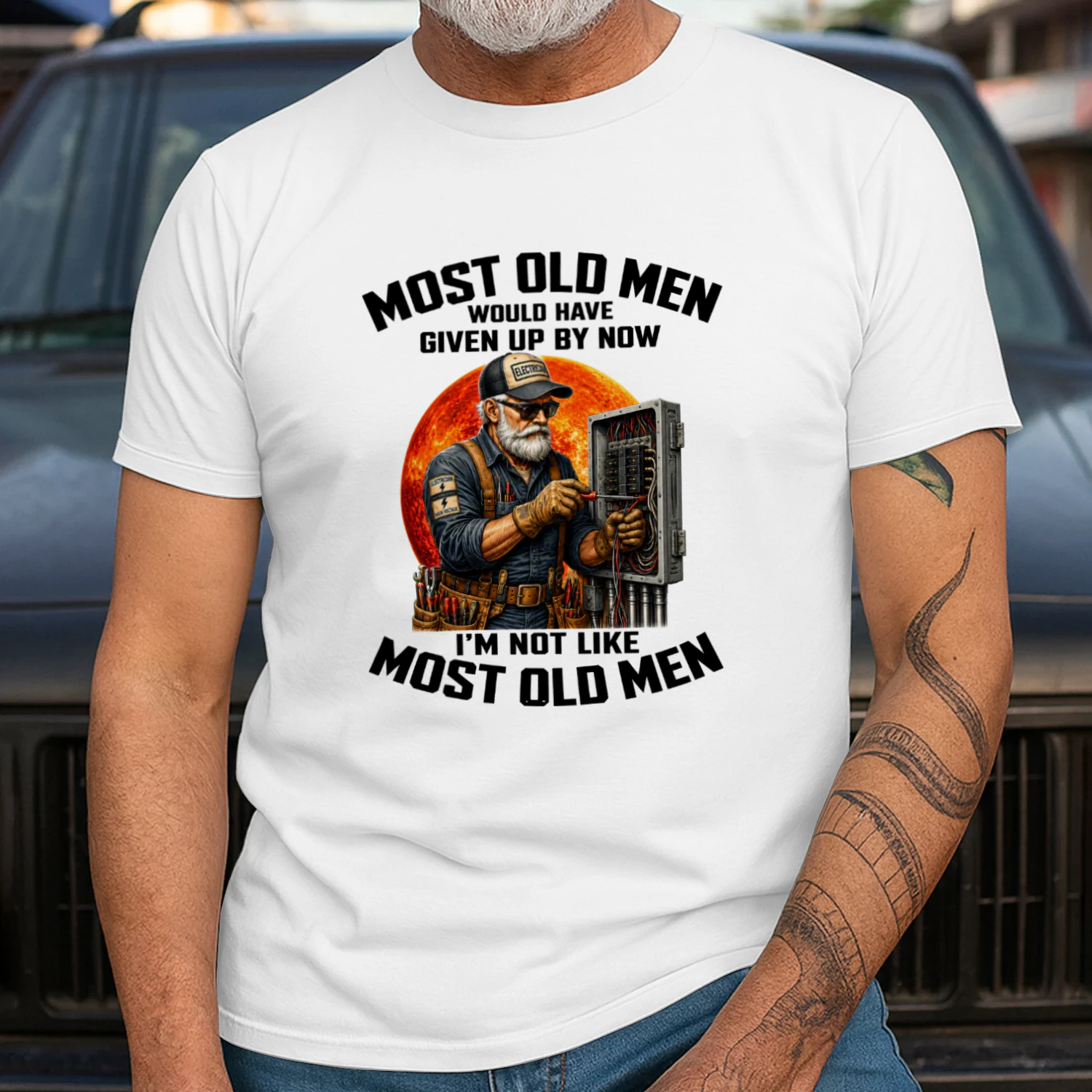 Most old men would have given up by now. I'm not like most old men 2